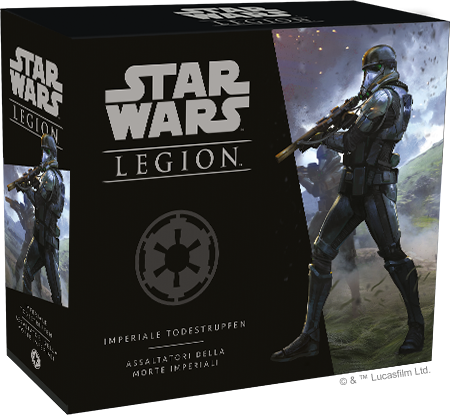Box in der sich die Einheiten-Erweiterung für Star Wars Legion befindet