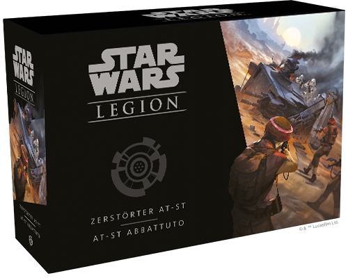 Zerstörter AT-ST Box