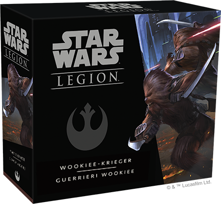 Asmodee Deutschland Vorschau Auf Die Wookiee Krieger Einheiten Erweiterung Fur Star Wars Legion