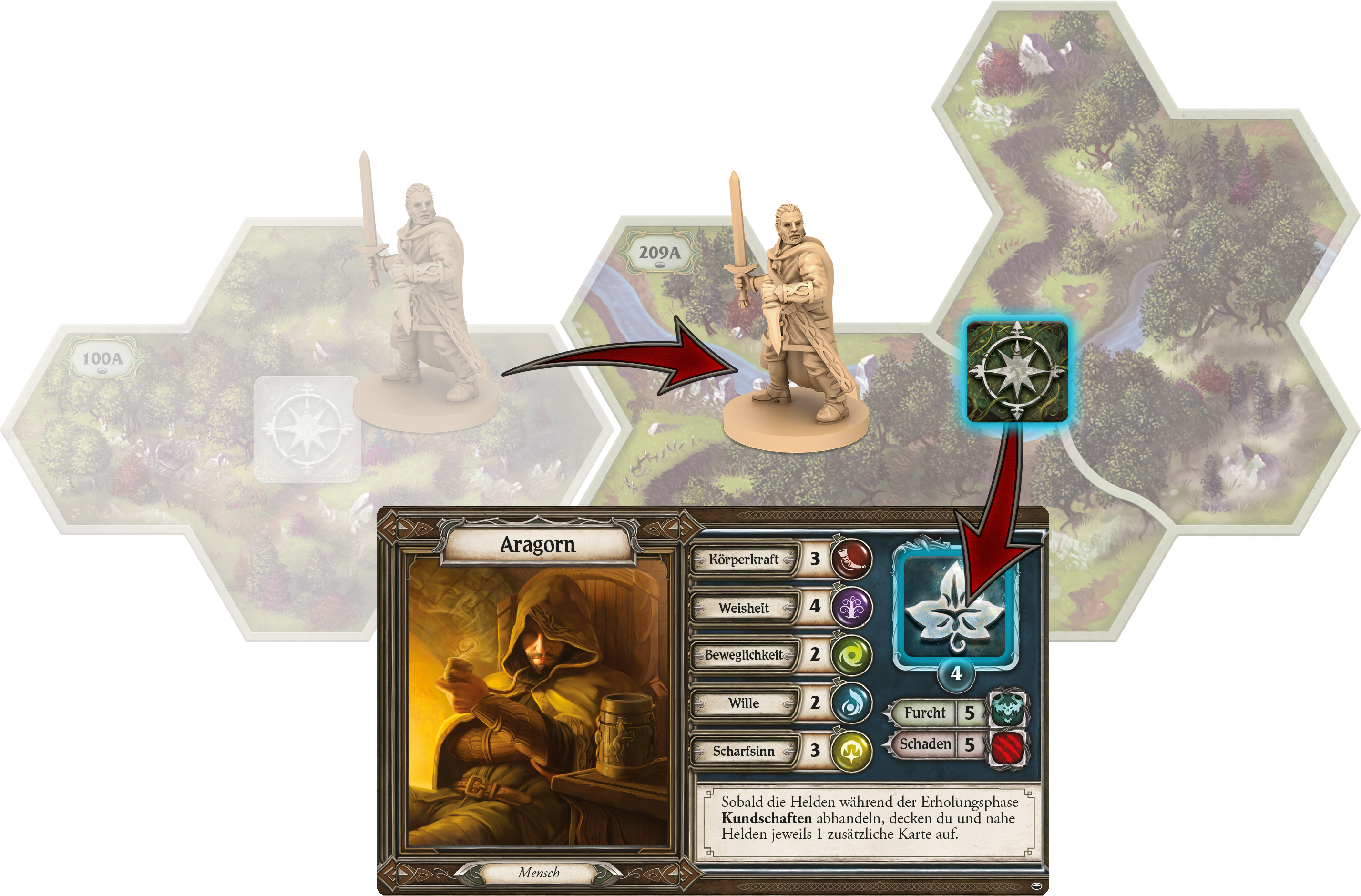 Asmodee Deutschland Vorschau Auf Die Erkundung In Der Herr Der