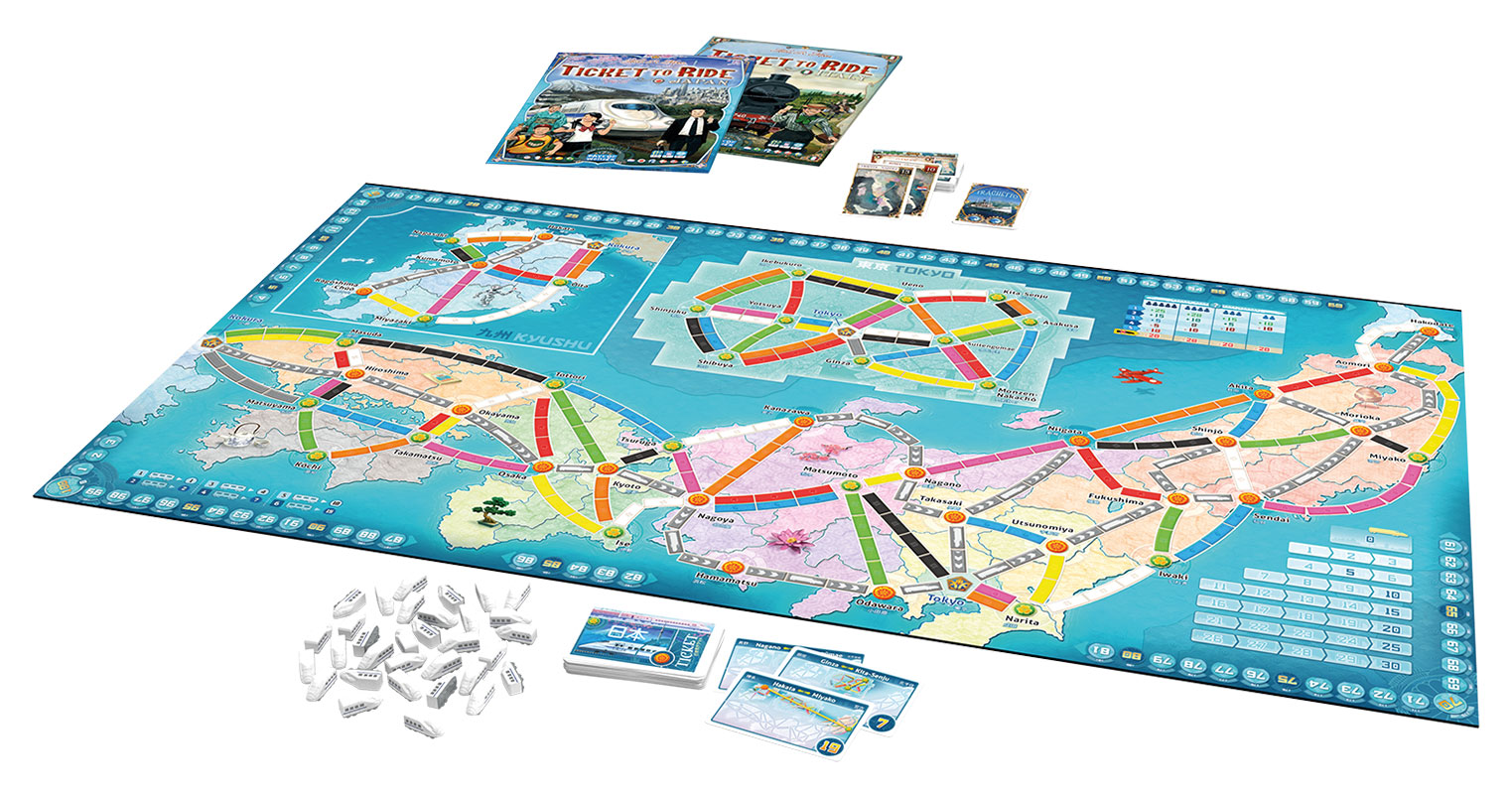 Asmodee Deutschland Zug Um Zug Japan Italien Angekundigt