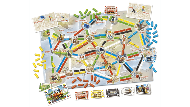 Asmodee - More Ticket to Ride: